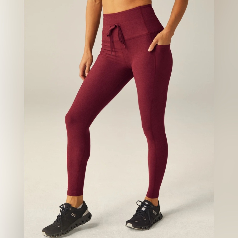 Beyond Yoga Spacedye Go Pocket Midi Legging Small